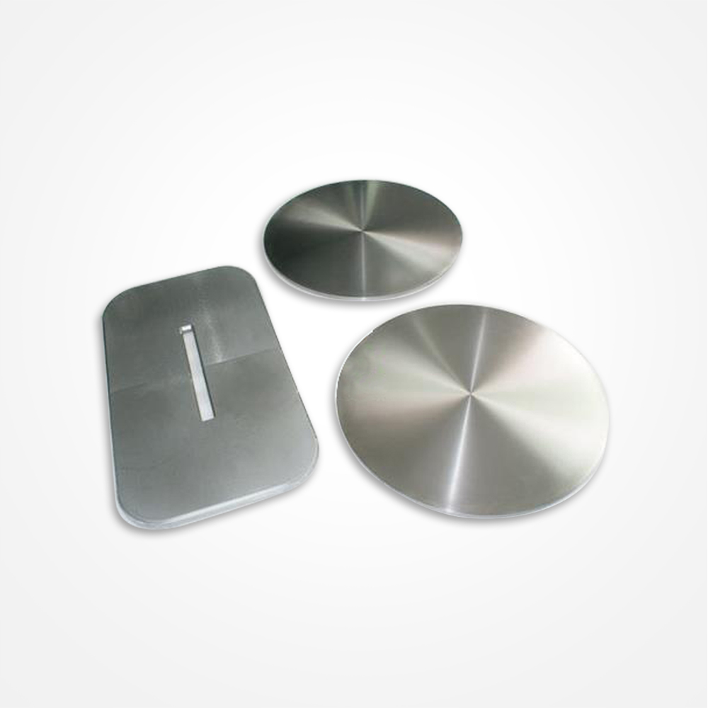  Tungsten-nickel-chromium/tungsten-nickel/nickel-chromium target